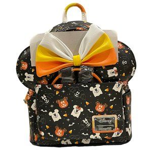 Disney Loungefly Mini Backpack and Headband Set - Spooky Mickey & Minnie NWT